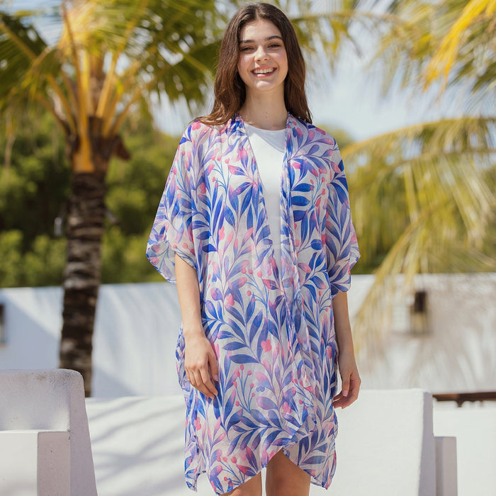 Let Love Bloom Cover Up/Kaftan (90x90cm) - Exclusive Design