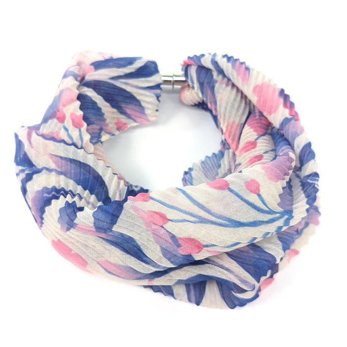 Let Love Bloom Magnetic Neck Scarf - Exclusive Design