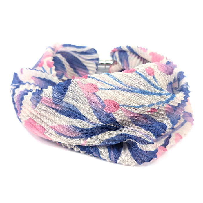 Let Love Bloom Magnetic Neck Scarf - Exclusive Design