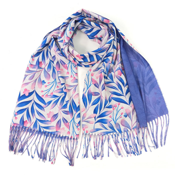 Let Love Bloom Pashmina Style Scarf (70x180cm) - Exclusive Design
