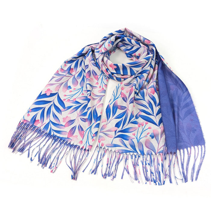 Let Love Bloom Pashmina Style Scarf (70x180cm) - Exclusive Design
