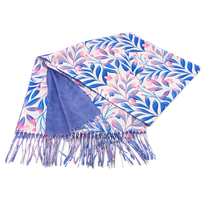 Let Love Bloom Pashmina Style Scarf (70x180cm) - Exclusive Design