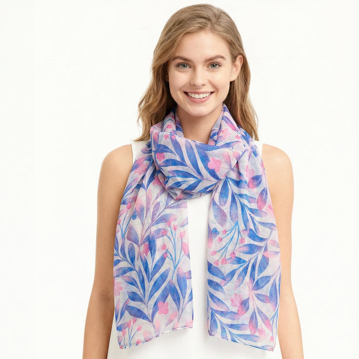 Let Love Bloom Scarf (50x180cm) - Exclusive Design