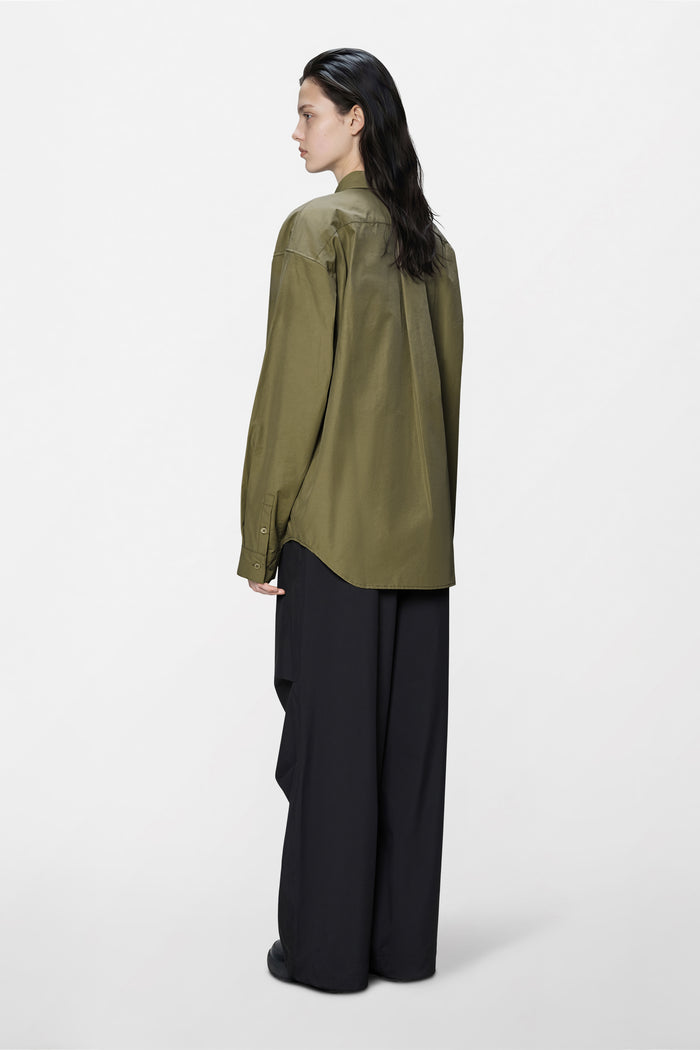 Light Woven Long Sleeve Shirt