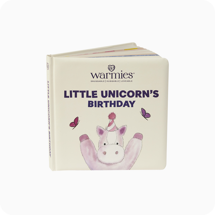 Little Unicorn's Birthday Board Book - Warmies USA
