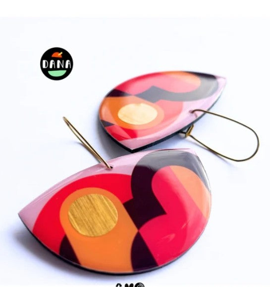 Lola Pink Tones Earrings