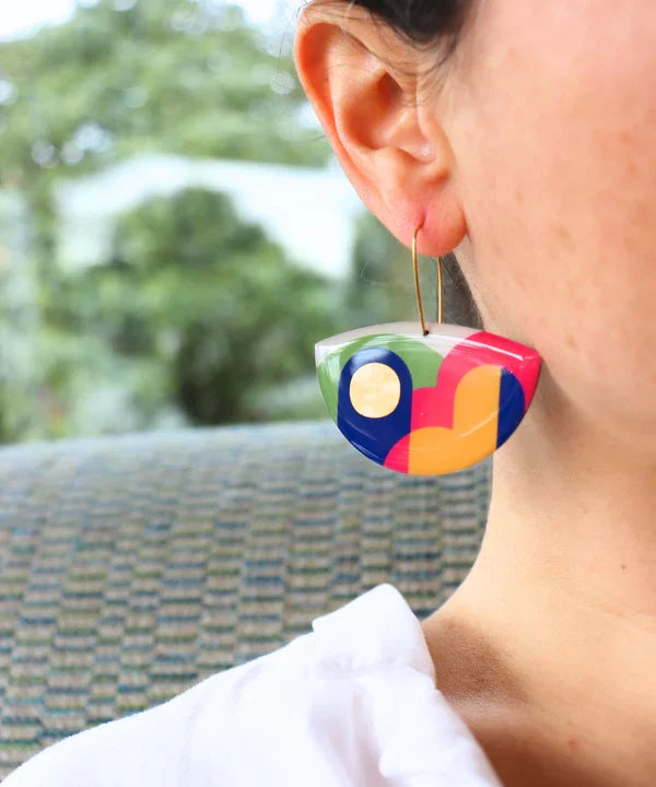 Lola Pink Tones Earrings