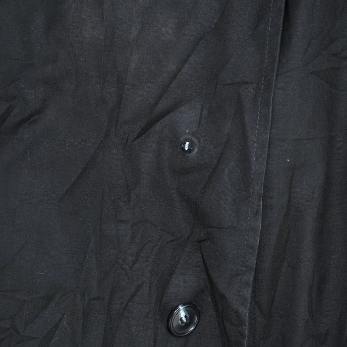 London Fog Black All Weather Coat - 46R, XLarge - Army & Outdoors - Great Coats