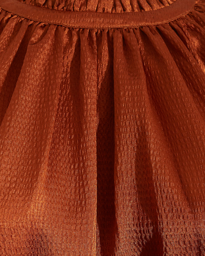 Long-Sleeve Top in Gingerbread