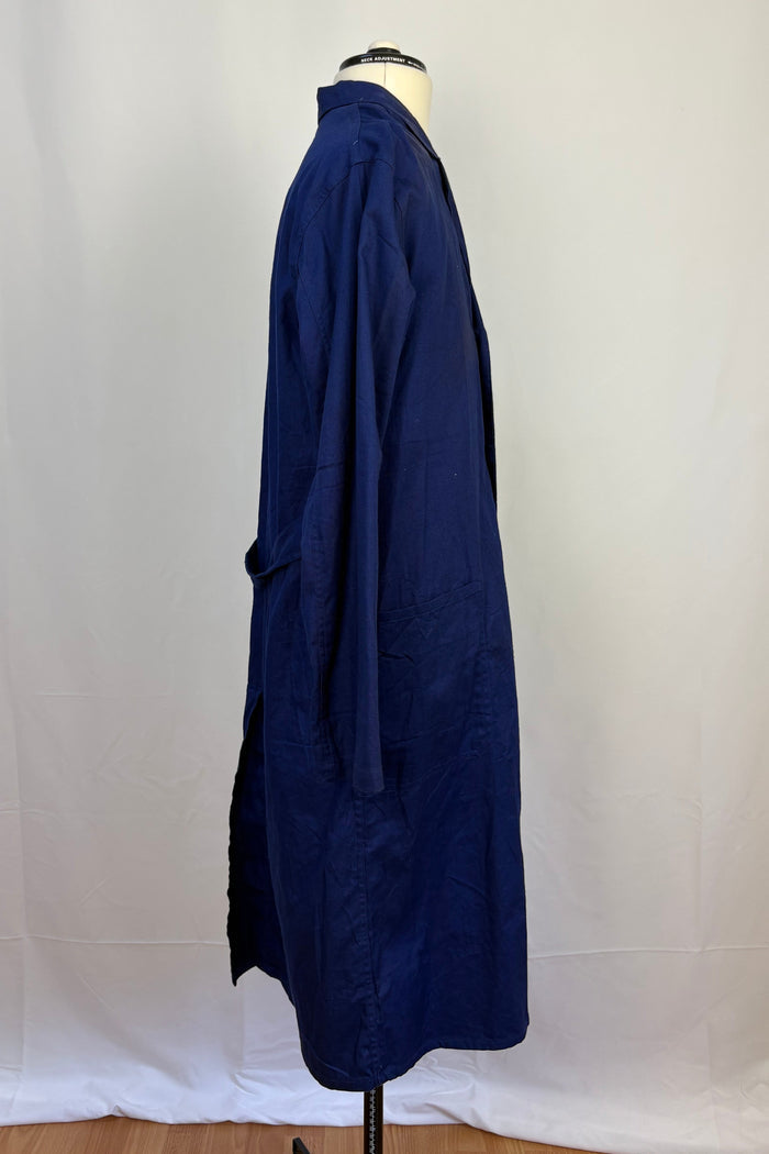 Lotus Navy blue work coat with belt