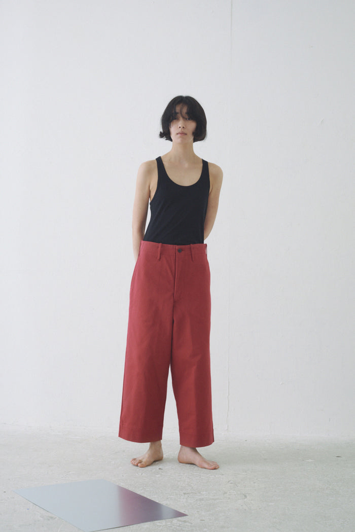 << SALE In-store only 15% OFF >> TUKI / baker pants (0152) maroon