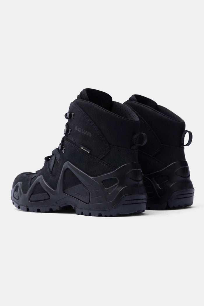 <<sale> > AFFXWRKS-LOWA ZEPHYR GTX MID SHOE / Black</sale>