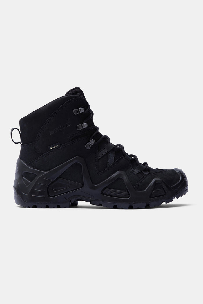<<sale> > AFFXWRKS-LOWA ZEPHYR GTX MID SHOE / Black</sale>
