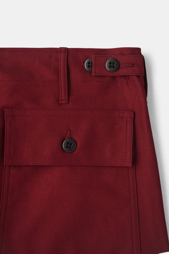 <<sale> > TUKI / baker pants(0152) maroon</sale>