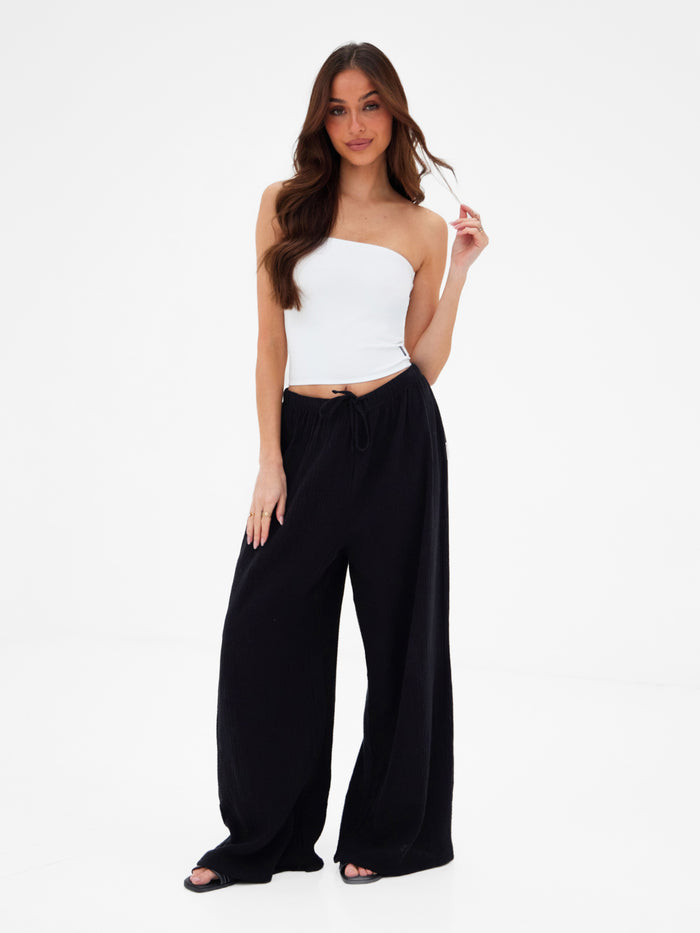 Lucia Bandeau Top - White