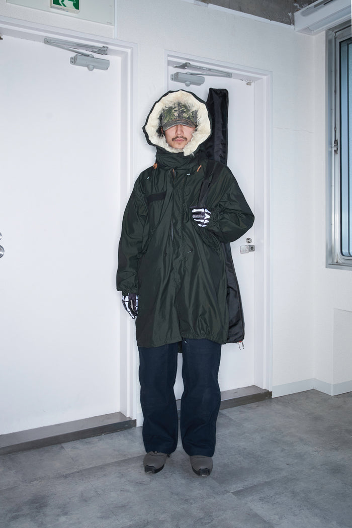 M-65 Fishtail Over-Dyed with Hood Black