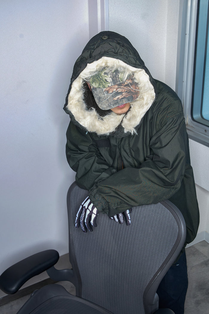 M-65 Fishtail Over-Dyed with Hood Black