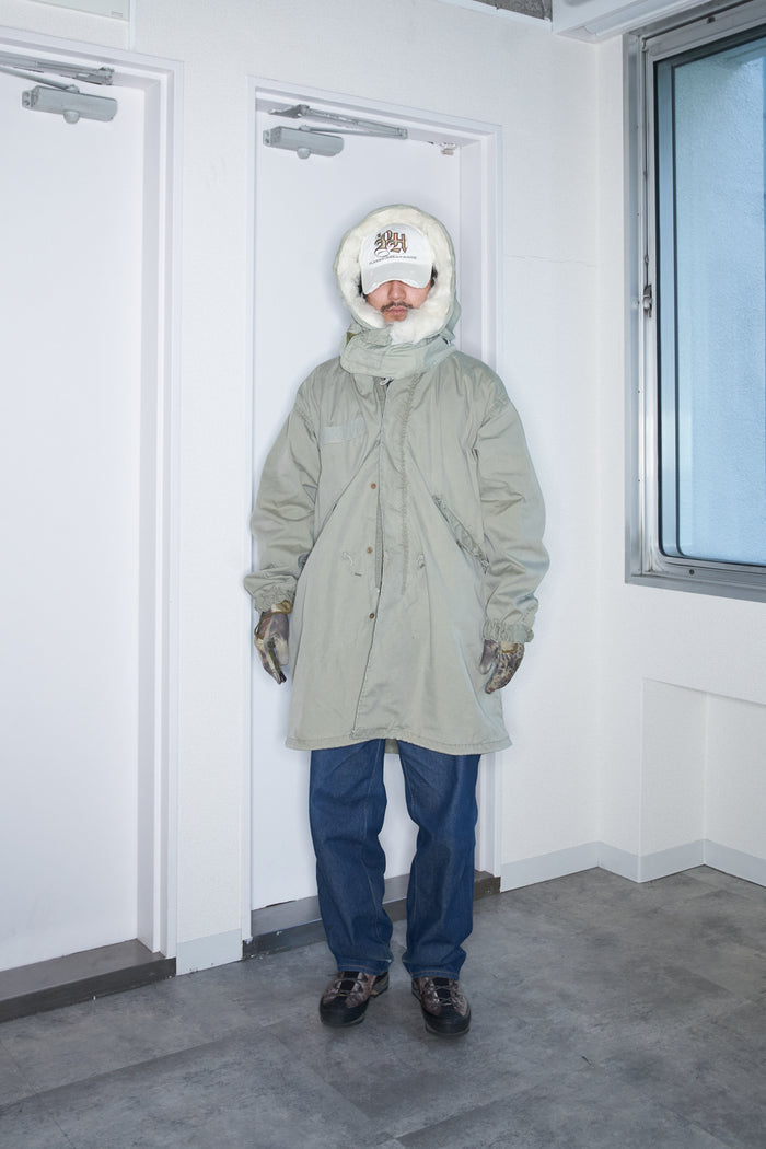 M-65 Fishtail Over-Dyed with Hood Bleach