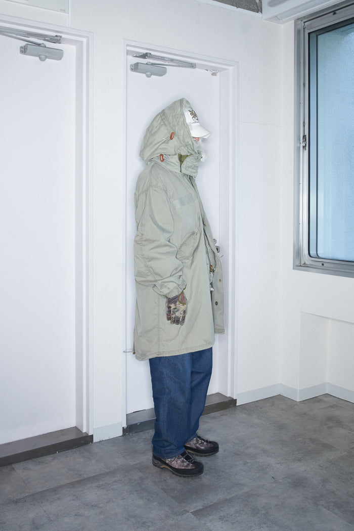 M-65 Fishtail Over-Dyed with Hood Bleach