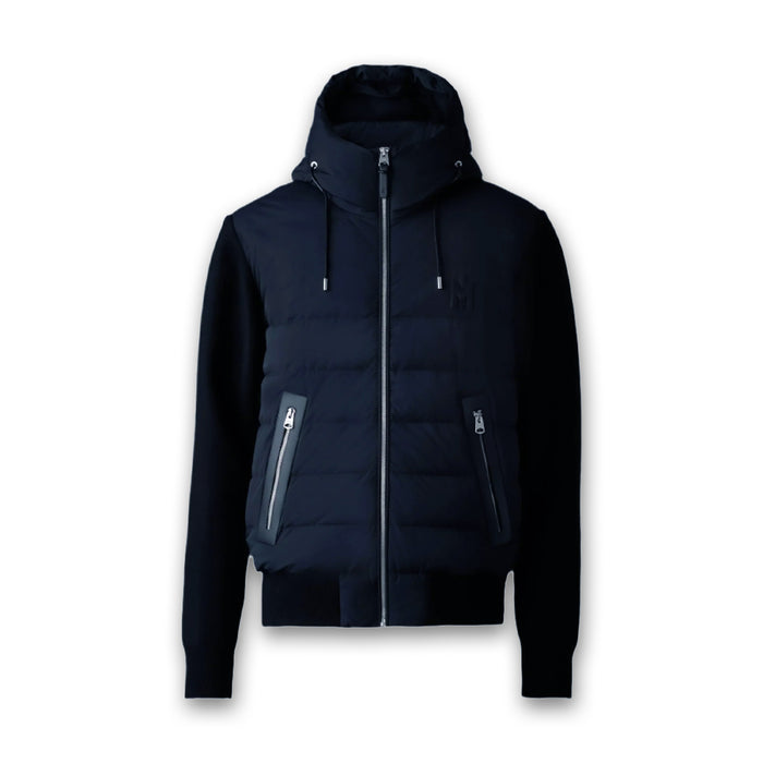 Mackage - Andrew-zz Hooded Lightweight Hybrid Jacket in Navy