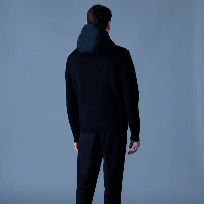 Mackage - Andrew-zz Hooded Lightweight Hybrid Jacket in Navy