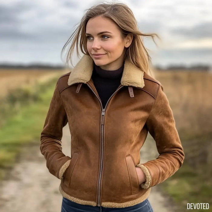 Maisy Jacket Nappa Suede
