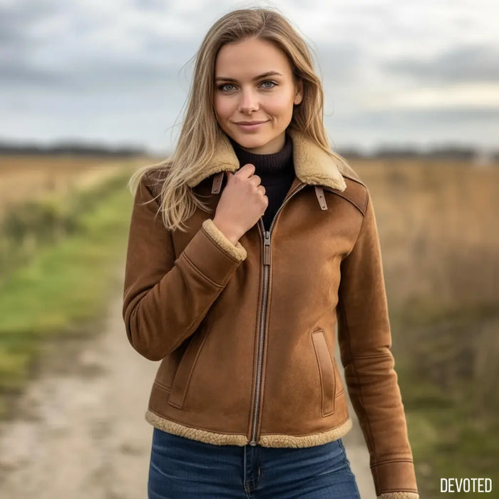 Maisy Jacket Nappa Suede