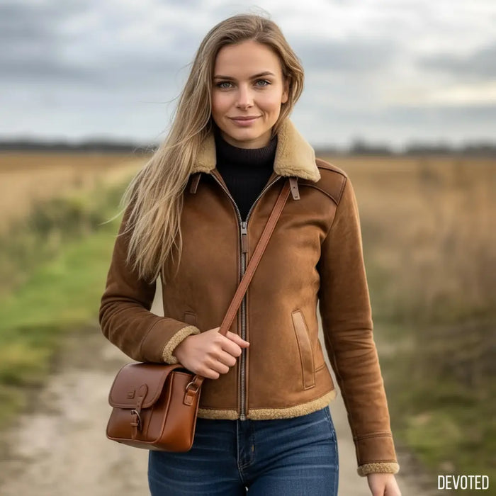 Maisy Jacket Nappa Suede