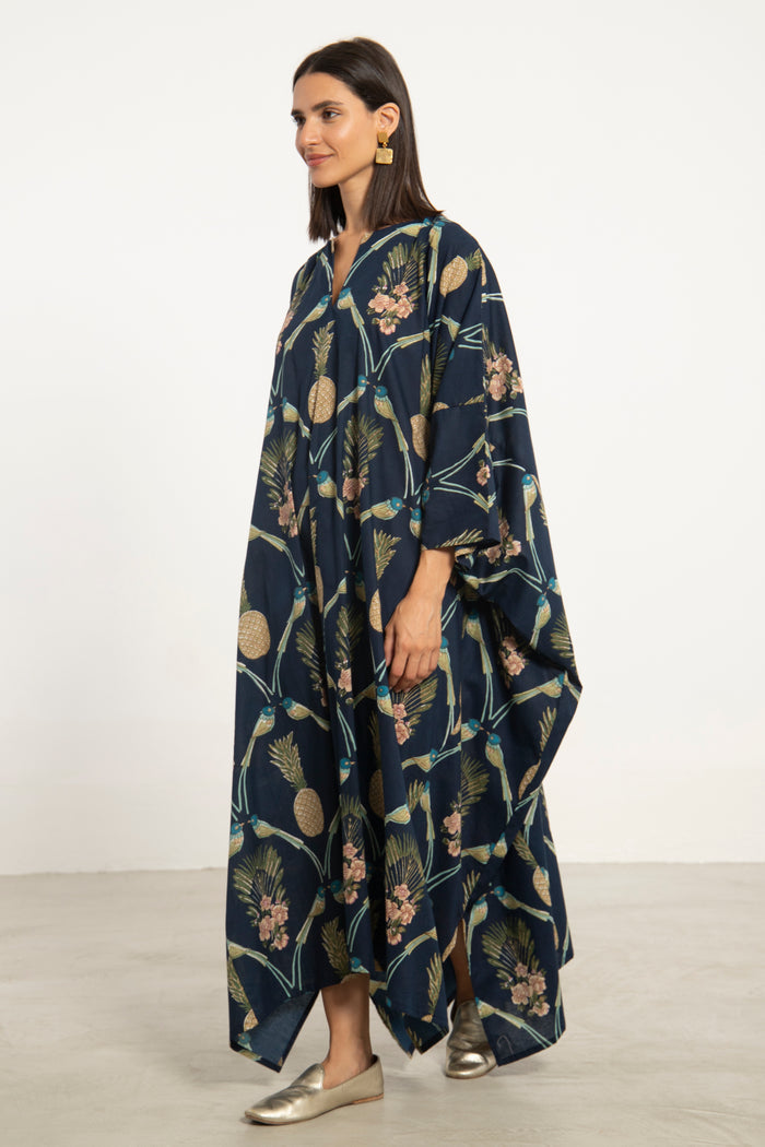Malak Cotton Birds Jellaba