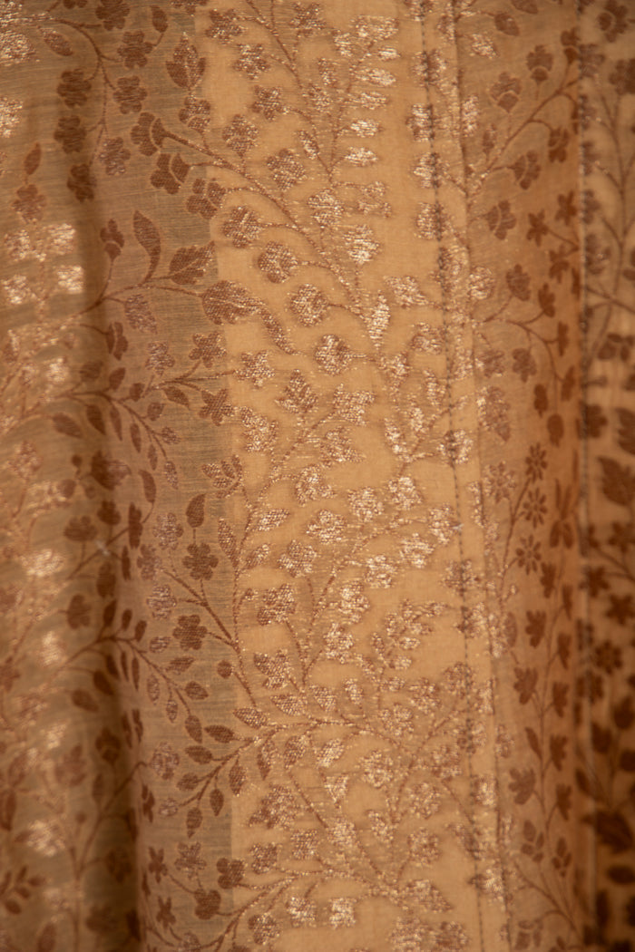 Malaki Silk Tan Coat