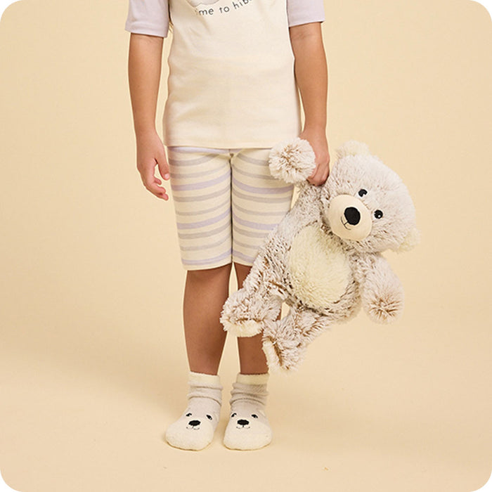 bear socks with marshmallow bear