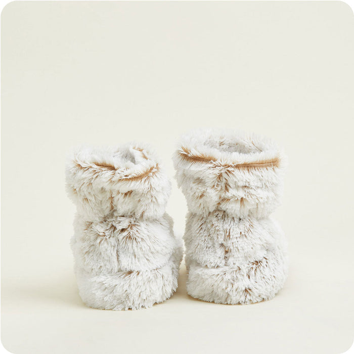 Indulge in warmth with Microwavable Brown Warmies Boots by Warmies USA.