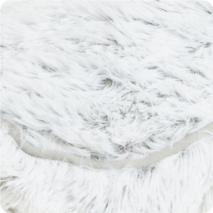 Warmies USA: Snuggle-Ready Gray Marshmallow Microwavable Slippers