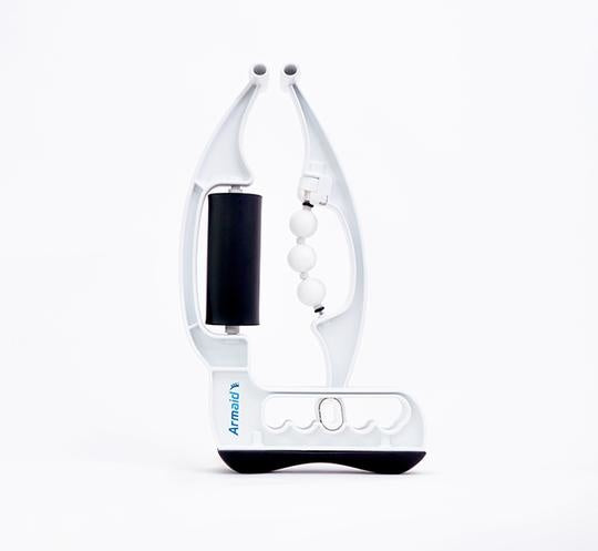 Massager with White Roller Attachment