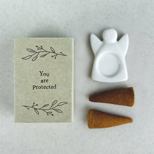 Matchbox Incense Cone - Protected