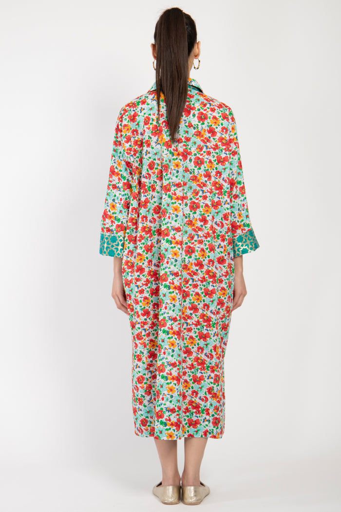 Mayssoun Cotton Floral Dress