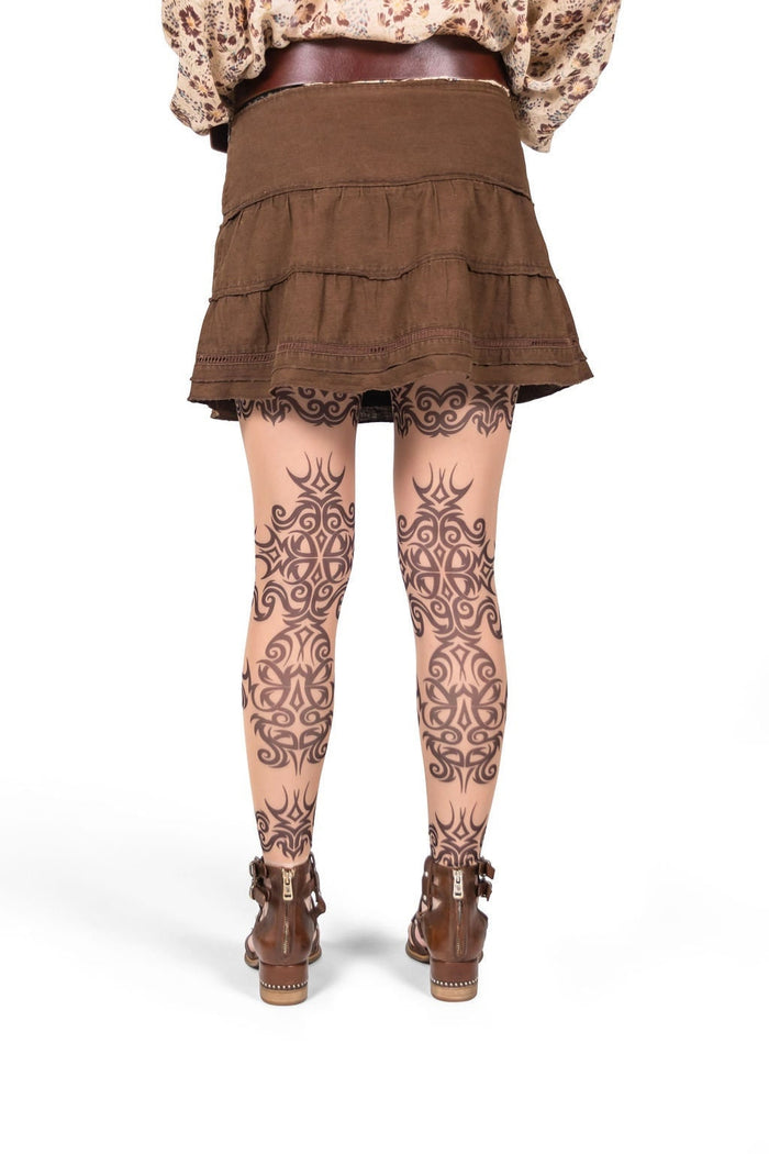 Mehndi Henna Tribal Tattoo Leggings
