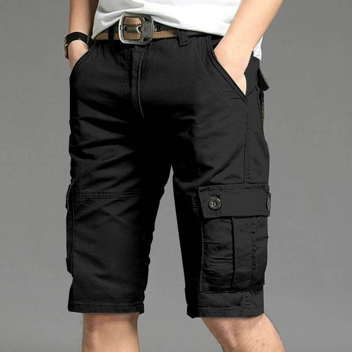 Mens Cargo Shorts - Black - Dubai Offers Today