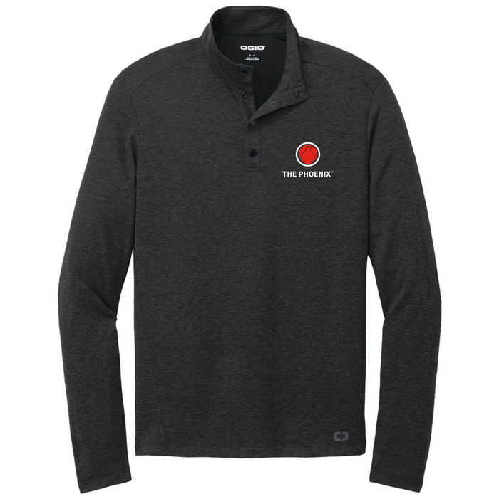 Men's Quarter Snap Long Sleeve Shirt