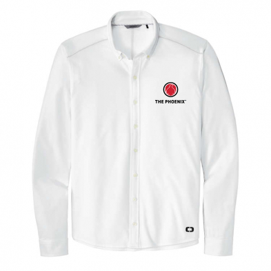 Men's Stretch Long Sleeve Button Up