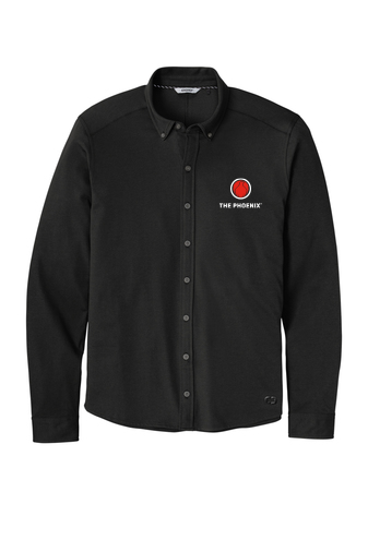 Men's Stretch Long Sleeve Button Up