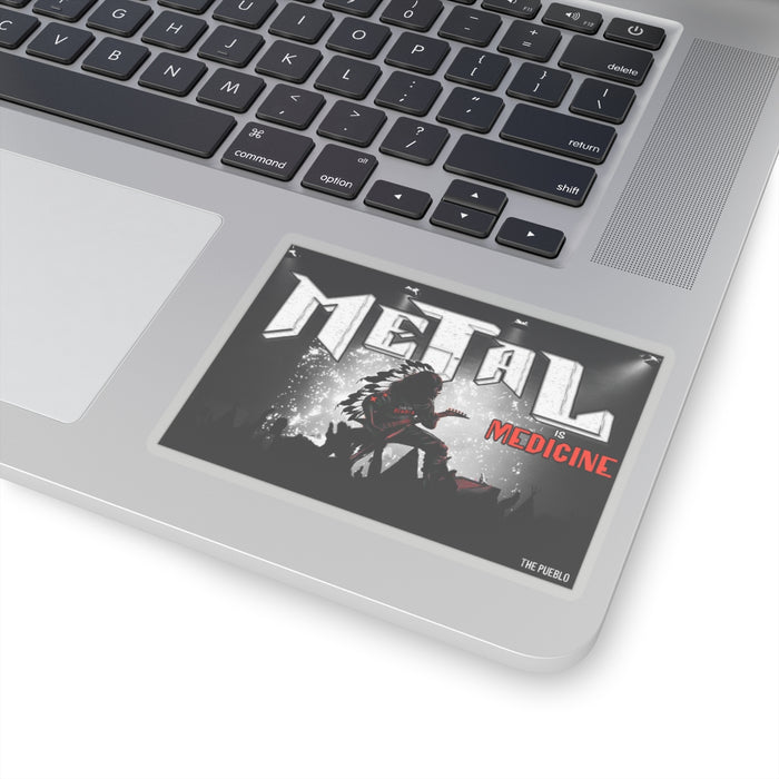 Metal Is Medicine Sticker