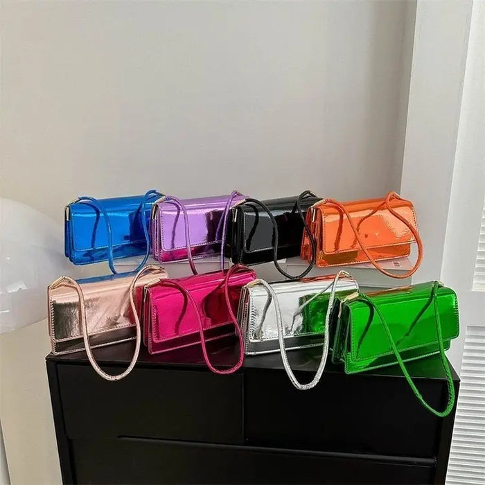 Trendy Gloss Shoulder Bags fashionnsio