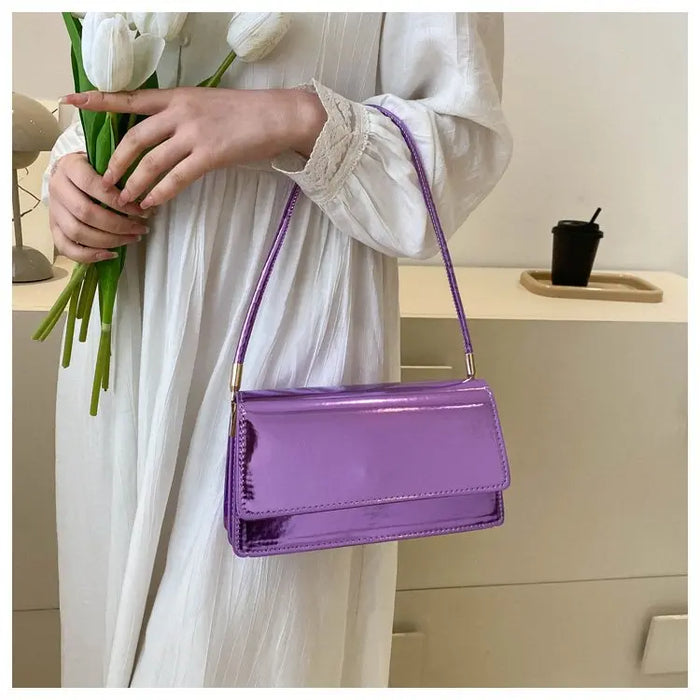 Trendy Gloss Shoulder Bags fashionnsio