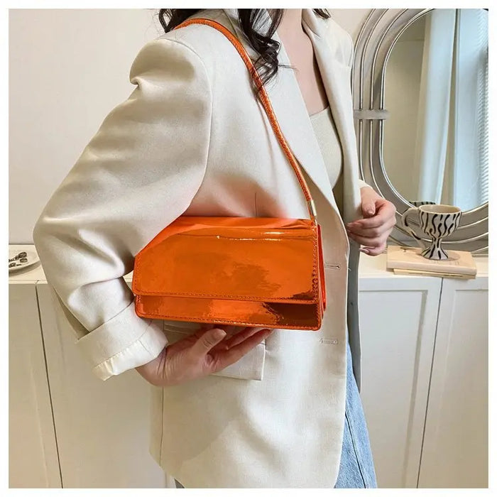 Trendy Gloss Shoulder Bags fashionnsio