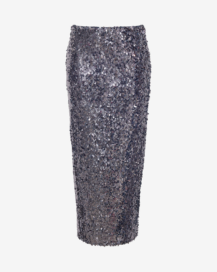 Midi Skirt in Sequins