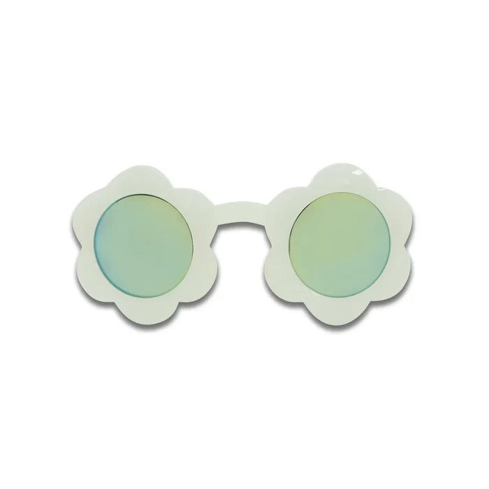 Milk x Soda Poppy Sunglasses - White/Pink