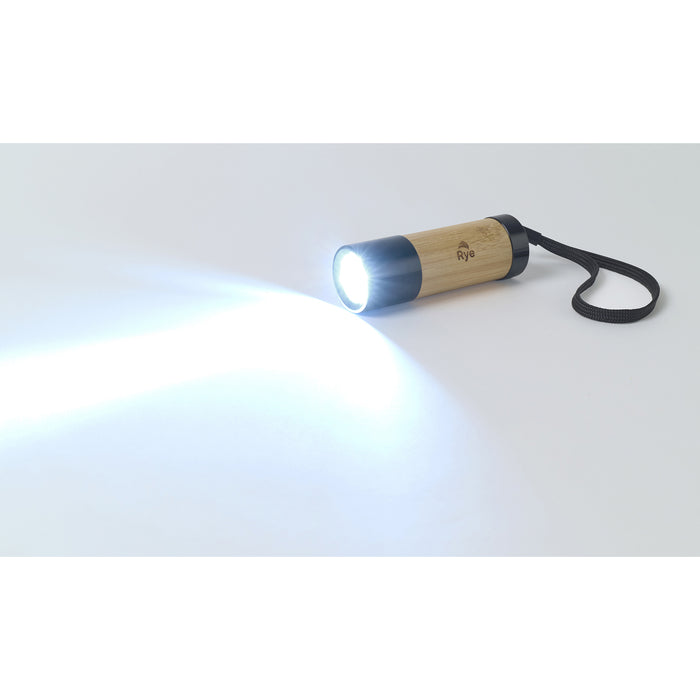 Mini LED Bamboo Flashlight