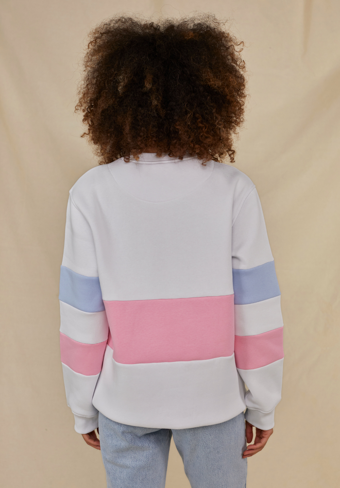 Minke Women's Sweatshirt - White - Whale Of A Time Clothing