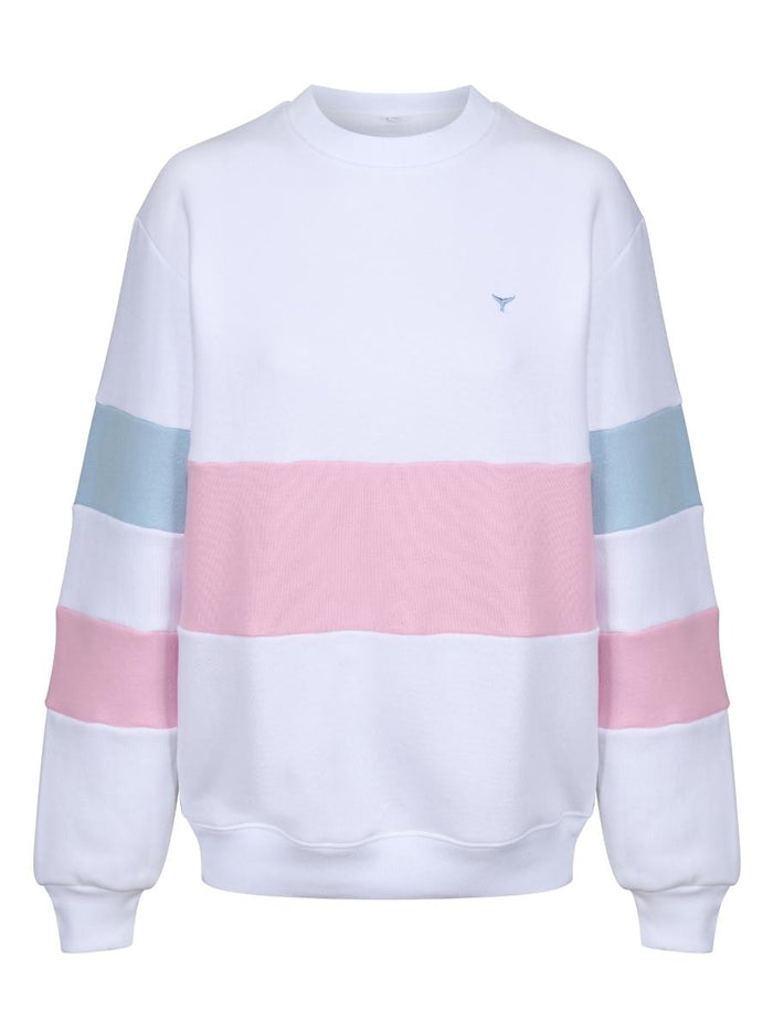 Minke Sweatshirt - White - Whale Of A Time Clothing